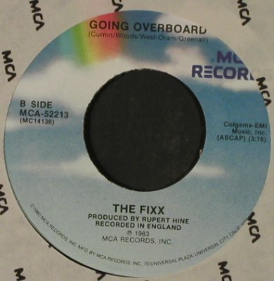 Fixx, The: Saved By Zero / Going Overboard, MCA / Promo stol(52213), US, FLC, 1983 - 7inch - T2315 - 2,50 Euro