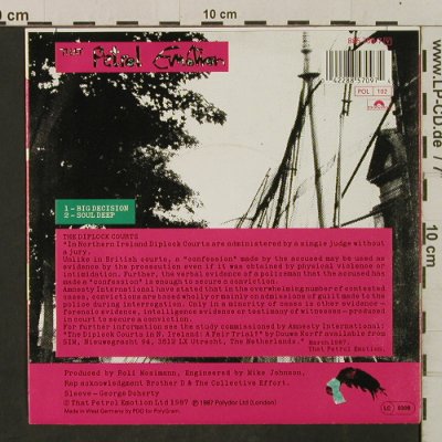 That Petrol Emotion: Big Decision / Soul Deep, Polydor (885 709-7), D, 1987 Typ: 7" Best.-Nr.: T2320 Preis: 3,00 Euro