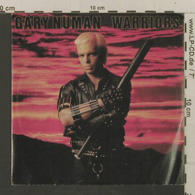Numan,Gary: Warriors / My Car Slides 1, m-/vg+, Beggars Banquet (BEG 95), UK, 1983 Typ: 7" Best.-Nr.: T2397 Preis: 2,50 Euro