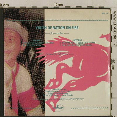 Nelson,Bill: Youth Of Nation On Fire + 3, FOC, Mercury (WILL 22), UK, 1981 Typ: 7"*2 Best.-Nr.: T2399 Preis: 4,00 Euro