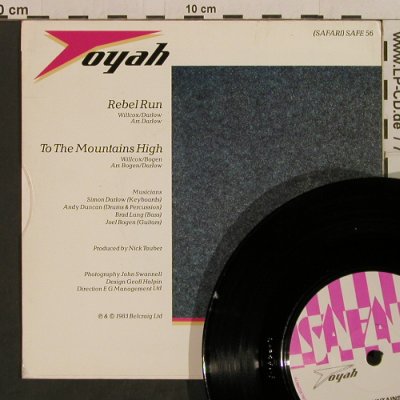 Toyah: Rebel Run / To The Mountains High, Safari(SAFE 56), UK, 1983 - 7inch - T2404 - 4,00 Euro