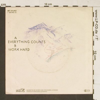 Depeche Mode: Everything Counts / Work Hard, Mute(INT 111.812), D, 1983 - 7inch - T249 - 4,00 Euro