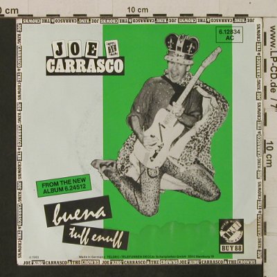 Carrasco,Joe King: Buena / Tuff Enuff, m-/vg+, Stiff  BUY88(6.12834), D, 1980 - 7inch - T2515 - 2,50 Euro