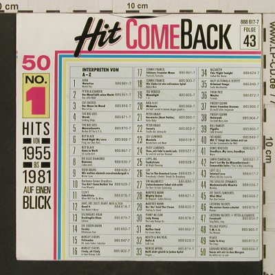 Soft Cell: Tainted Love/Where Did Our Love Go, Vertigo/Hit Comeback (888 617-7), D,m-/vg+, 1981 Typ: 7" Best.-Nr.: T2751 Preis: 2,50 Euro
