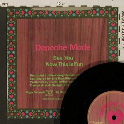 Depeche Mode: See You / Now, This Is Fun, Mute(MUTE 018), UK, 1983 - 7inch - T2808 - 5,00 Euro