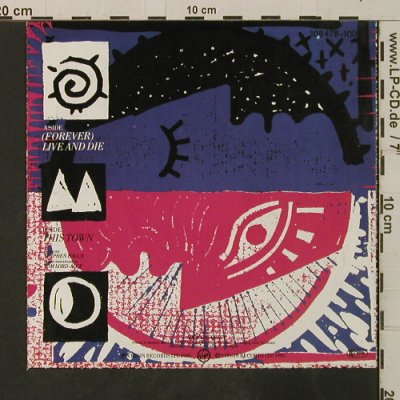 OMD: (Forever)Live & Die / This Town, Virgin (108 478-100), D, 1986 Typ: 7" Best.-Nr.: T3557 Preis: 2,50 Euro