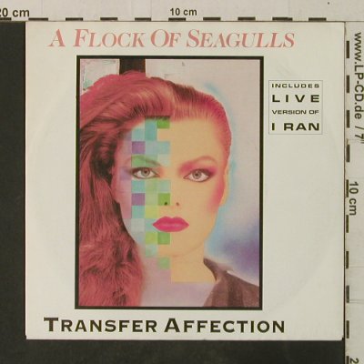 A Flock of Seagulls: Transfer Affection / I Ran (Live), Jive(6.13876 AC), D, 1983 - 7inch - T3710 - 2,50 Euro