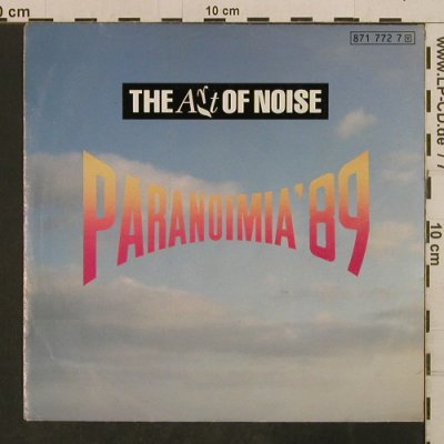 Art of Noise: Paranoimia'89, vg+/vg+, China(871 772 7), D, 1989 - 7inch - T3784 - 2,00 Euro