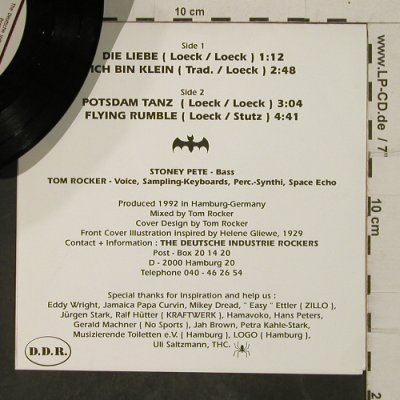 Deutsche Industrie Rockers: Die Liebe +3, D.D.R.(S 005), D, 1992 - EP - T3917 - 4,00 Euro