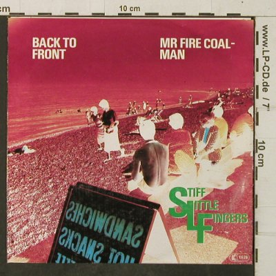 Stiff Little Fingers: Back to Front, Chrysalis(102 220-100), D, 1980 - 7inch - T4014 - 9,00 Euro
