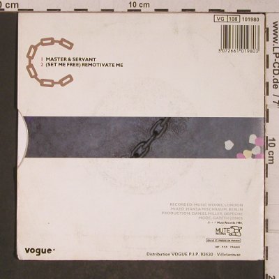Depeche Mode: Master and Servant, m-/vg+, Mute(101980), F, 1984 - 7inch - T5266 - 4,00 Euro