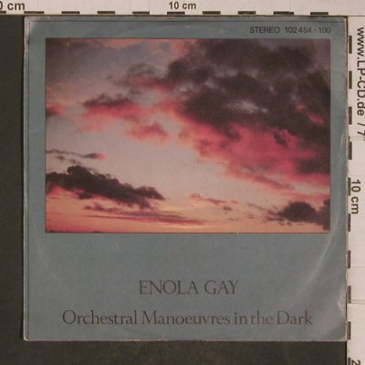 OMD: Enola Gay / Annex, m-/VG+, Virgin (102 454-100), D, 1980 Typ: 7" Best.-Nr.: T5291 Preis: 2,50 Euro