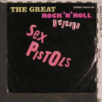 Sex Pistols: The Great Rock'n'Roll Swindel, Virgin(100 916-100), D, m-/vg+, 1979 - 7inch - T5302 - 80,00 Euro