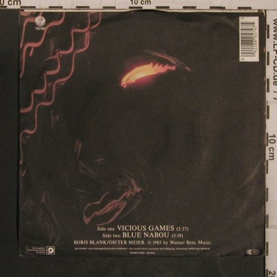 Yello: Vicious Games, Vertigo (880 574-7), D, 1985 Typ: 7" Best.-Nr.: T5434 Preis: 5,00 Euro