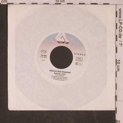 Haircut One Hundred: Nobody's Fool, No Postercover, Arista(104 565), UK, LC, 1982 - 7inch - T5442 - 3,00 Euro