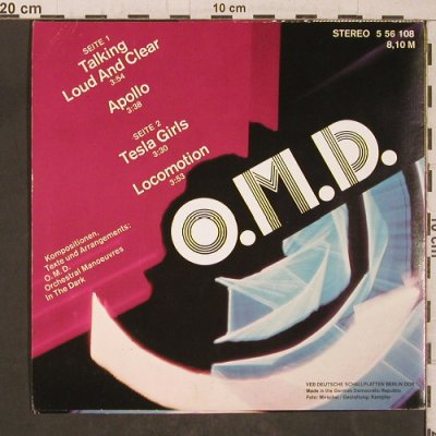 OMD: Talking Loud And Clear +3, Amiga Quartett (5 56 108), DDR Typ: EP Best.-Nr.: T5616 Preis: 5,00 Euro