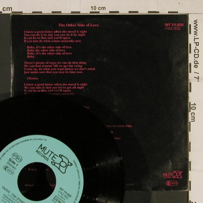 Yazoo: The Other Side Of Love / Ode To Boy, Mute (INT 111.808), D, 1982 Typ: 7" Best.-Nr.: T631 Preis: 2,50 Euro