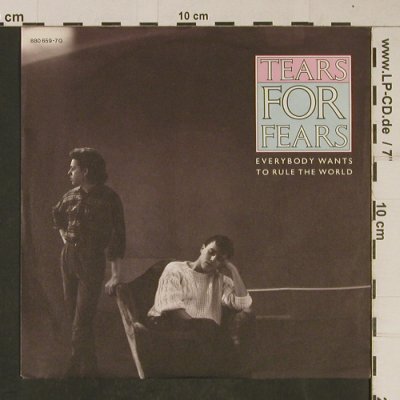 Tears For Fears: Everybody Wants To Rule The World, Mercury (880 659-7Q), D, 1985 Typ: 7" Best.-Nr.: T633 Preis: 2,50 Euro