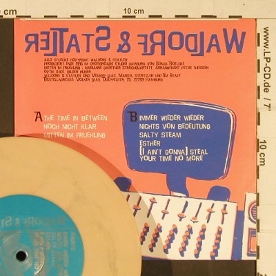 Waldorf & Statler: Sonja the Engineer,colourVinyl, , D, 1996 Typ: 7" Best.-Nr.: T656 Preis: 5,00 Euro