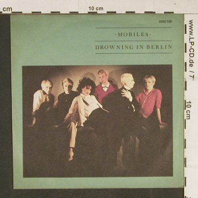 Mobiles: Drowning in Berlin, m-/vg+, Rialto(2002 120), D, 1981 - 7inch - T680 - 3,00 Euro