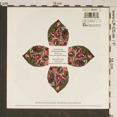 Tears For Fears: Laid so Low (Tears Roll Down), Fontana (866 428-7), D, 1992 Typ: 7" Best.-Nr.: T703 Preis: 2,50 Euro