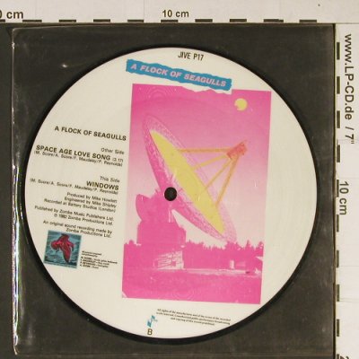 A Flock of Seagulls: Space Age Love Song / Windows, Jive(P17), D, 1982 - P7" - T865 - 4,00 Euro