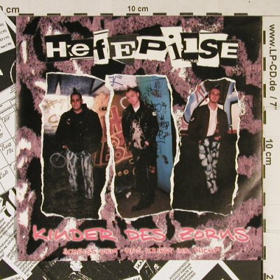Hefepilse / Ungunst: Kinder des Zorns, blue vinyl+insert, Eigenprod.(), D, 1999 - EP - T894 - 5,00 Euro