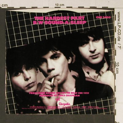 Blondie: The Hardest Part, m /vg+, Chrysalis(CHS 2408), US, 1979 - 7inch - T972 - 2,50 Euro
