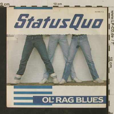 Status Quo: Ol' Rag Blues / Stay The Night, Vertigo(812 896-7), D, 1983 - 7inch - T3025 - 3,00 Euro