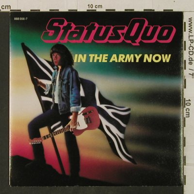 Status Quo: In The Army Now / Heartburn, Vertigo(888 056-7), D, 1986 - 7inch - T3424 - 3,00 Euro