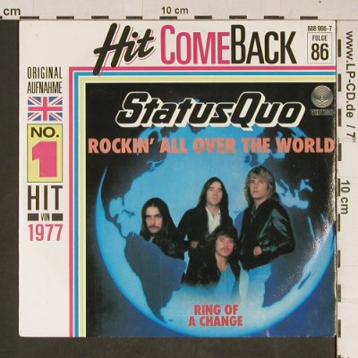 Status Quo: Rockin' all over the World,Folge86, Vertigo(888 966-7), D,Ri, 1977 - 7inch - T857 - 2,50 Euro