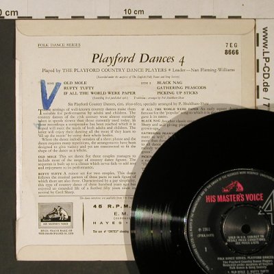 Playford Country Dance Players: Playford Dances 4, stoc,vg+/m-, His Masters Voice(7EG 8666), UK,6Tr.,  - EP - T1097 - 2,50 Euro