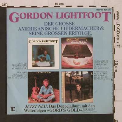 Lightfoot,Gordon: Carefree Highway/Cotton Jenny, Reprise(REP 14 406), D, 1975 - 7inch - T1577 - 3,00 Euro