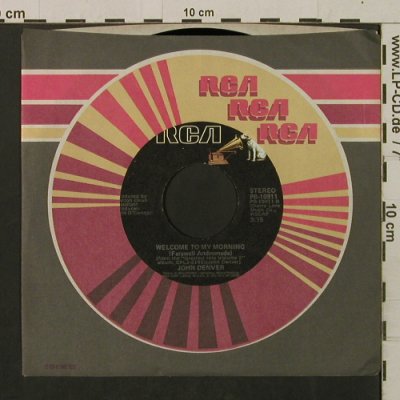 Denver,John: My Sweet Lady/Welcome To My Morning, RCA/Promo-stol(PB-10911), US, FLC, 1976 - 7inch - T2219 - 2,50 Euro