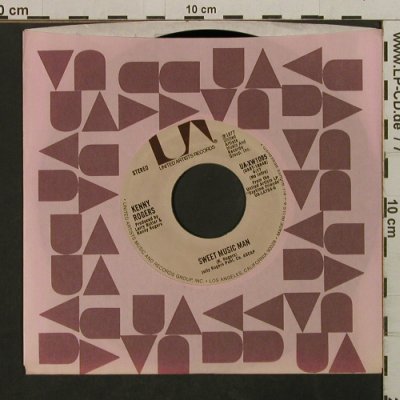 Rogers,Kenny: Lying Again / Sweet Music Man, FLC, UA(UA-XW1095), US, 1977 - 7inch - T2409 - 3,00 Euro