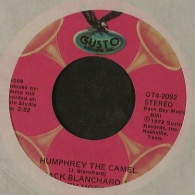 Blanchard,Jack & Morgan,Misty: Tennesse Bird Walk/HumphreyTheCamel, Gusto, LC(GT4-2092), US, 1979 - 7inch - T2919 - 3,00 Euro