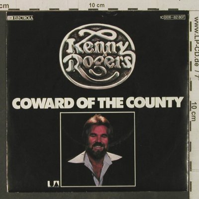 Rogers,Kenny: Coward of the Country, UA(006-82 807), D, 1980 - 7inch - T3433 - 2,50 Euro