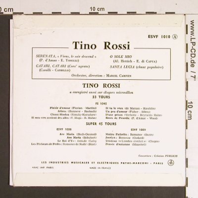Rossi,Tino: Catari, Catari, vg+/vg+, Columbia(ESVF 1010), F,  - EP - S8573 - 2,00 Euro