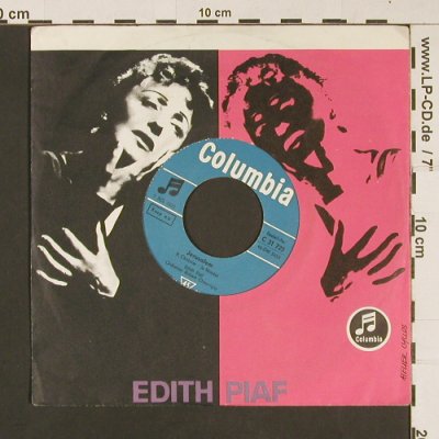 Piaf,Edith: Non je ne regrette rien/Jeruslem, Columbia (C 21 725), D, FLC, 1966 Typ: 7" Best.-Nr.: S8842 Preis: 2,50 Euro