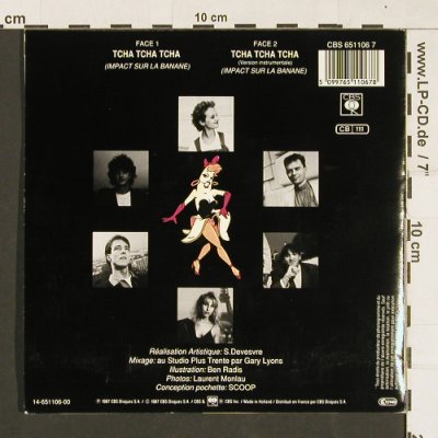 Impact Sur La Banane: Tcha Tcha Tcha, CBS (651 106 7), F, 1987 Typ: 7" Best.-Nr.: S9521 Preis: 2,50 Euro