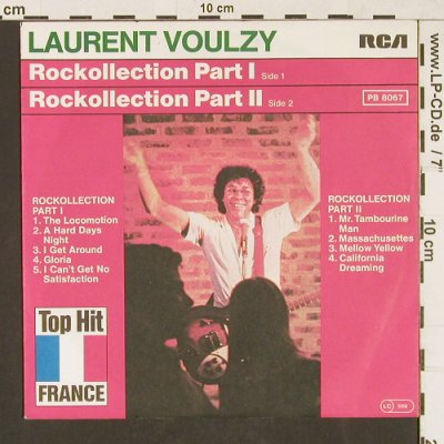 Voulzy,Laurent: Rockollection Part 1 & 2, RCA (PB 8067), D, 1977 Typ: 7" Best.-Nr.: T127 Preis: 4,00 Euro