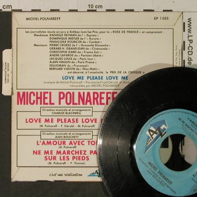Polnareff,Michel: Love Me Please Love Me, vg-/vg+, DISC AZ(EP 1053), F,  - EP - T3877 - 5,00 Euro