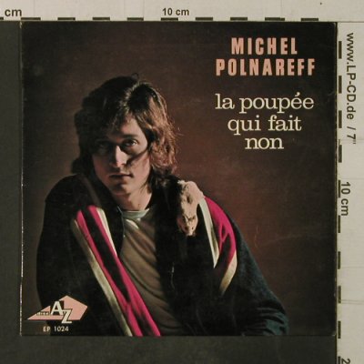 Polnareff,Michel: La poupée qui fait non-CoverOnly, DISC AZ(EP 1024), F, vg+,  - Cover - T3878 - 2,50 Euro