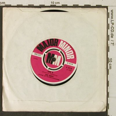 Birkin,Jane & Gainsbourg,Serge: Je t'aime... moi non plus / jane b., Major Minor (MM 645), UK,VG+/--, 1969 Typ: 7" Best.-Nr.: T4019 Preis: 3,00 Euro
