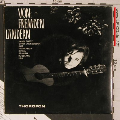 Emetz,Hansi: Von Fremden Ländern, 6Tr., vg+/vg-, Thorofon Nr.26 (T 75 400), D Typ: EP Best.-Nr.: T5416 Preis: 4,00 Euro