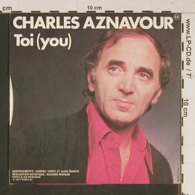 Aznavour,Charles: Camarade / Toi(you), Barclay(0036025), F, 1977 - 7inch - T650 - 3,00 Euro