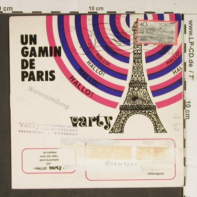 Cantarel,Vincent: Un Gamin de Paris/Nuits de Paname, CBS Special Prod(SPR 45 S 693), F, m-/vg+, 1972 - 7inch - T756 - 4,00 Euro