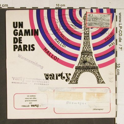 Cantarel,Vincent: Un Gamin de Paris/Nuits de Paname, CBS Special Prod (SPR 45 S 693), F, m-/vg+, 1972 Typ: 7" Best.-Nr.: T756 Preis: 4,00 Euro