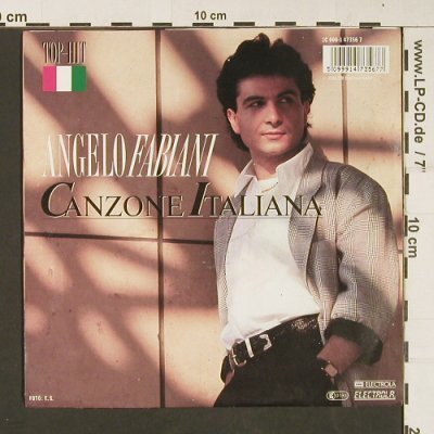 Fabiani,Angelo: Canzone Italina, EMI(1C 006-147356 7), D, Facts, 1988 - 7inch - S9090 - 2,50 Euro