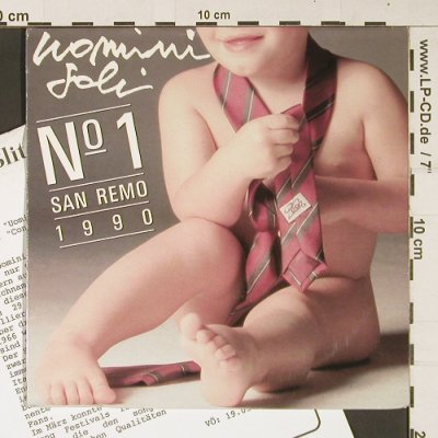 Pooh: Uomini Soli / Concerto per un'Oasi, CBS(655812 7), NL,Facts, 1990 - 7inch - S9105 - 3,00 Euro